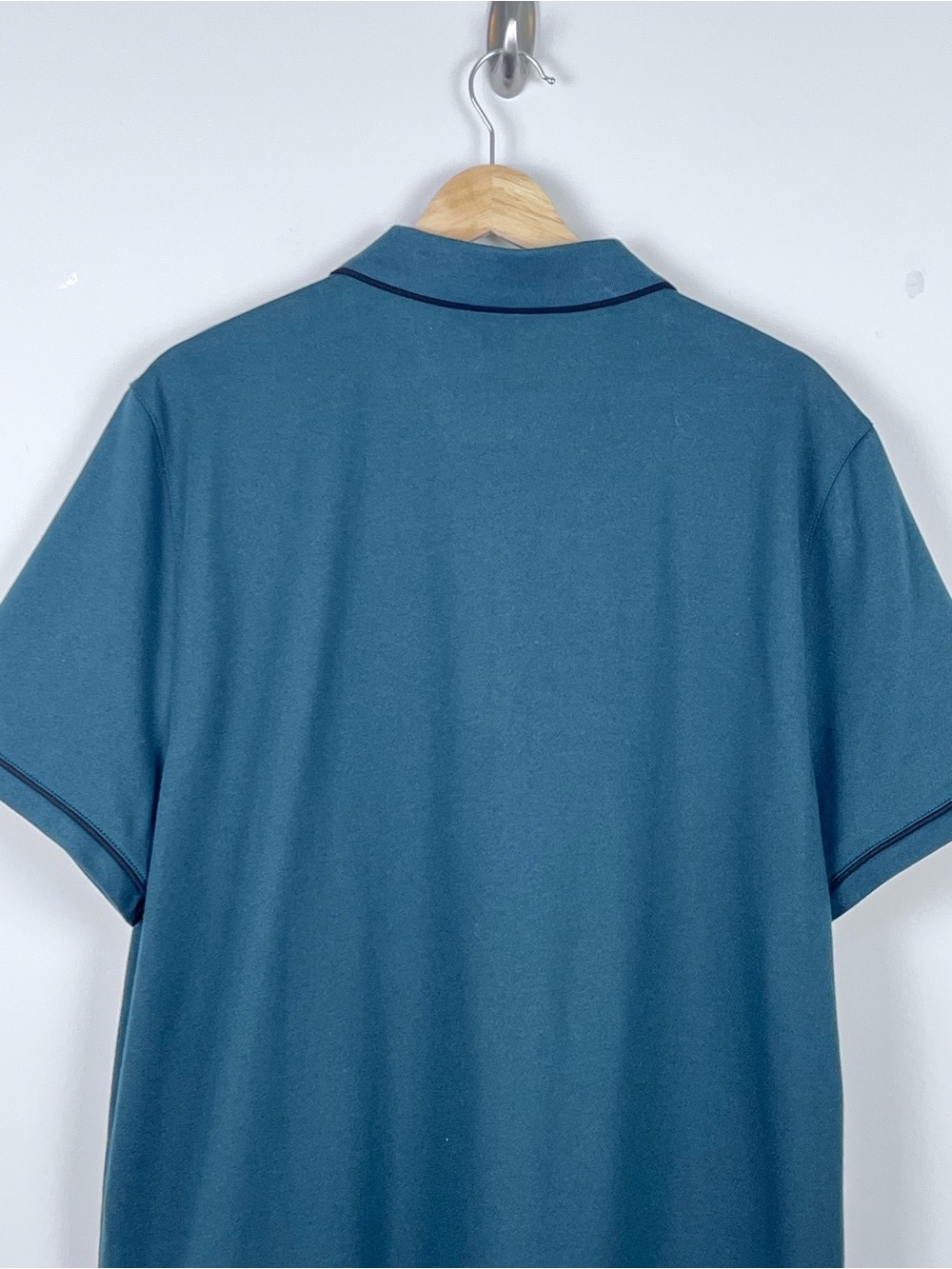NWT Michael Kors Men's Cotton Blend Polo with Embroidered Logo Size XL; Preppy - Picture 4 of 14